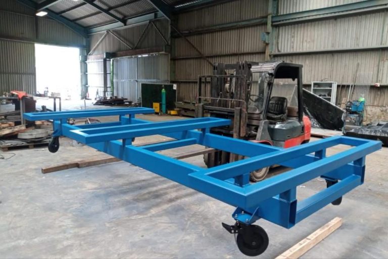 Fabricated frame in our workshop