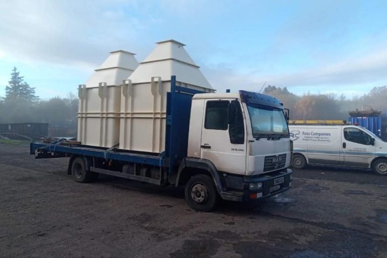 Filter units ready for delivery