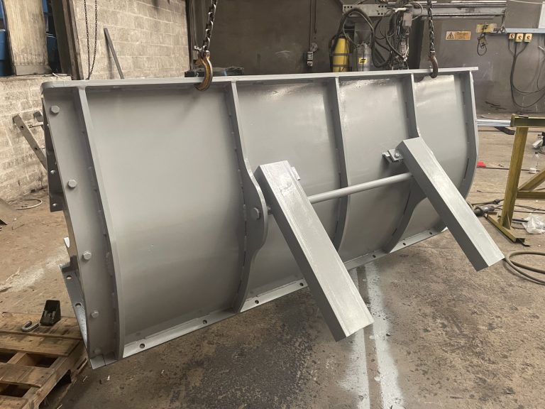 Bucket fully repaired and repainted in 24 hours