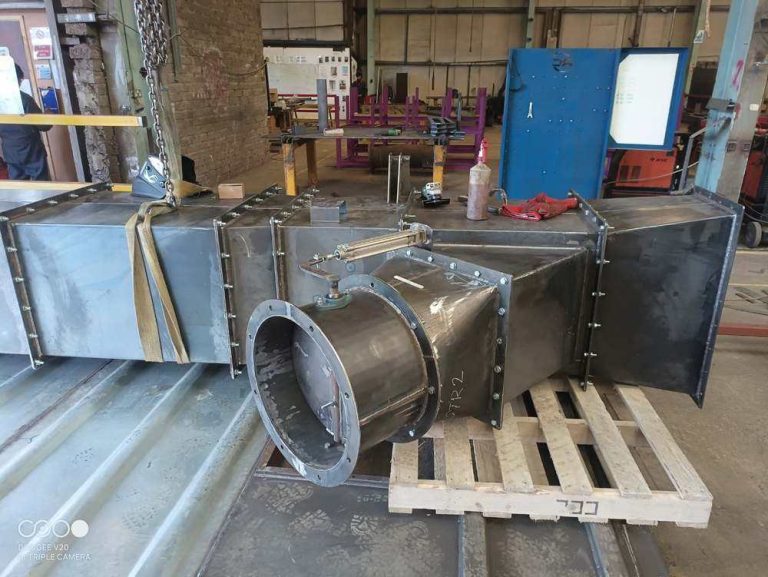 Fabricated transition piece